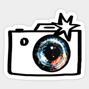 Eye Camera Sticker